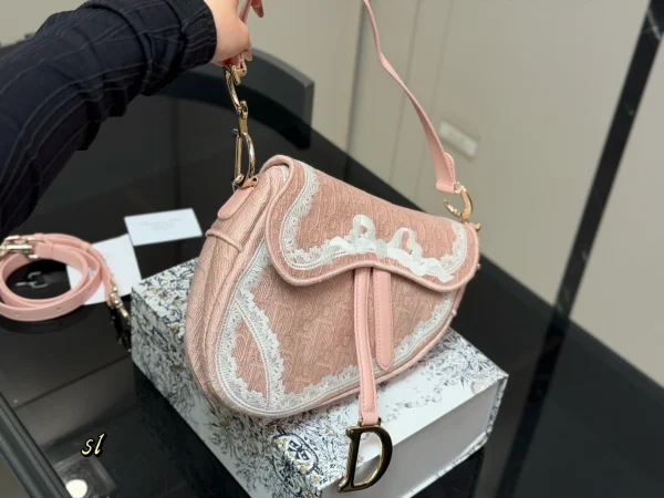 Dior Oblique Saddle Bag - Image 2