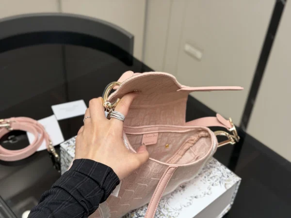 Dior Oblique Saddle Bag - Image 3