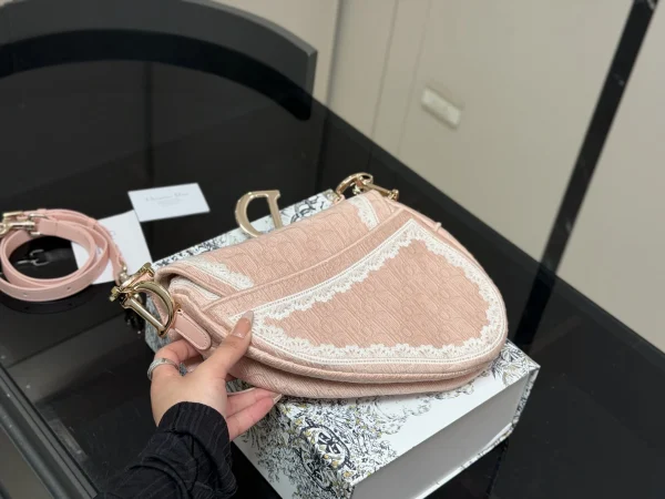 Dior Oblique Saddle Bag - Image 7