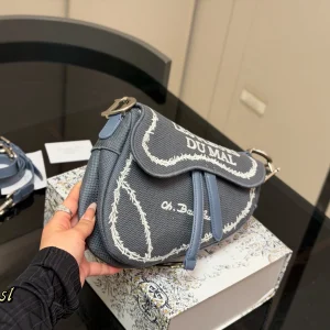 Dior Oblique Saddle Bag