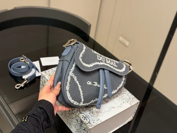 Dior Oblique Saddle Bag