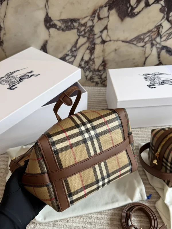 Burberry Check Bucket Bag - Image 7