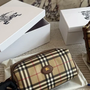 Burberry Check Makeup Bag